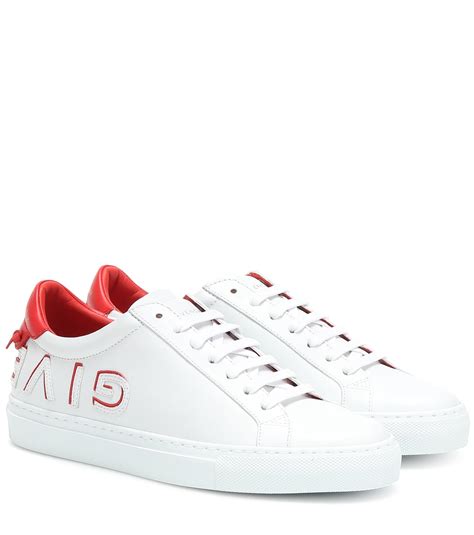 givenchy men's urban knots leather sneakers|givenchy city men's sneakers.